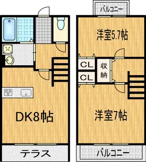 フェアリーハイツの間取り
