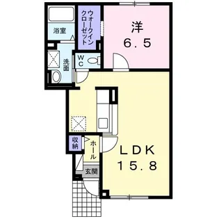 ローズマリー【1階】の間取り