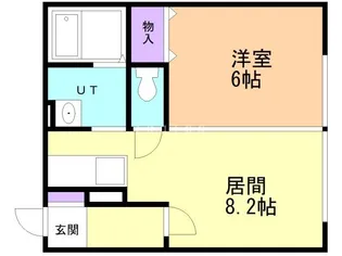 HIROビレッジ【1階】の間取り