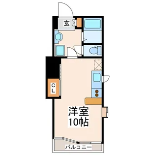 シハラマンションBビルド【4階】の間取り