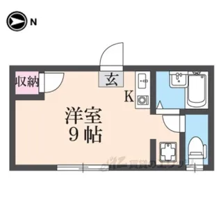 コーポ乾隆【3階】の間取り