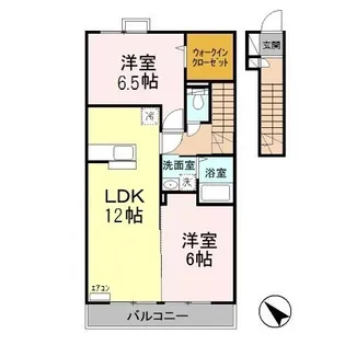 ガーデンホームズ神明【2階】の間取り