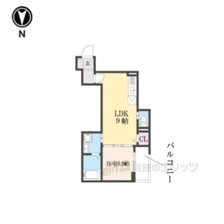 FASECIARAPIDE【3階】の間取り