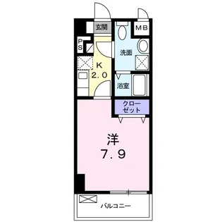 アルカンシェル デーア【3階】の間取り