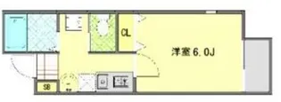 キャメル市川II【1階】の間取り