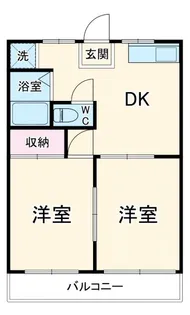 ニューストンハイム【3階】の間取り