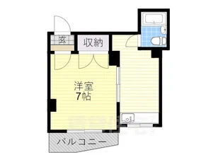 メゾン桜井【4階】の間取り