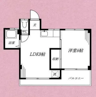 本牧1stSTAR【1階】の間取り