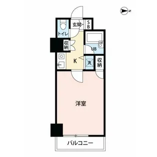ステラレジデンス横浜【5階】の間取り