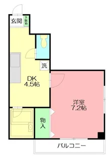 クインズヒル【3階】の間取り