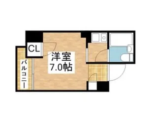 富士屋ビル【3階】の間取り