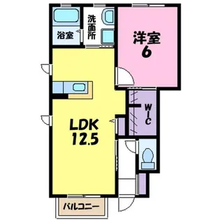 シャーメゾンチェリー 1【1階】の間取り