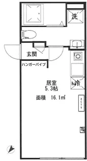 クレサージュ青戸【3階】の間取り