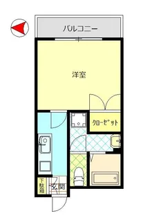 サン・ドミール【2階】の間取り