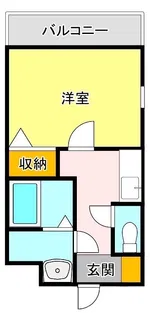 エミネックス熊谷駅前B【4階】の間取り