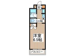ルミエール南林間【2階】の間取り