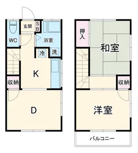 第一翠明荘の間取り