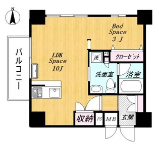 NEO-FLAT【6階】の間取り
