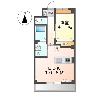 ユーハウスII【2階】の間取り