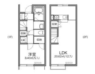 Vilanova【1階】の間取り