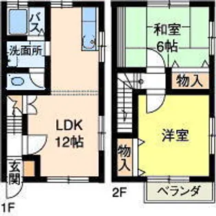 新潟県新潟市西区ときめき西1【一戸建】の間取り