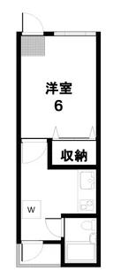 東京都品川区旗の台3【アパート】の間取り