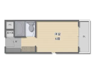 ジョイフルKIKUSUI【4階】の間取り