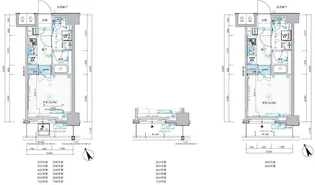 メインステージ川口WEST【7階】の間取り