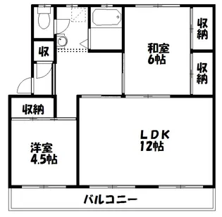 セントポーリア蜆塚【3階】の間取り