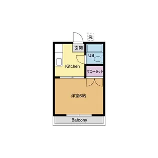 シンエイハイツ【2階】の間取り