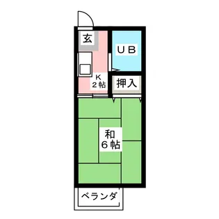 パナハイツ・K【2階】の間取り