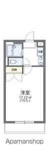 レオパレス仙石【3階】の間取り