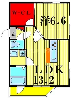 WEST7【5階】の間取り