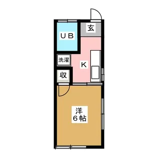 ハウスおおい【1階】の間取り