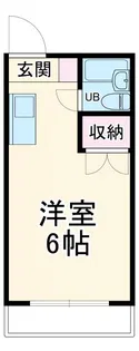 フロムファーストII【2階】の間取り