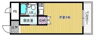 グレープ本町【1階】の間取り