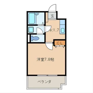 パエゼ今泉【7階】の間取り