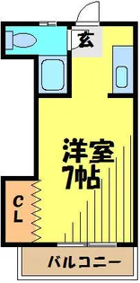 東京都府中市西府町5【マンション】の間取り