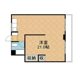 海田マンション【1階】の間取り