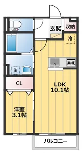 パナホーム仙元【1階】の間取り