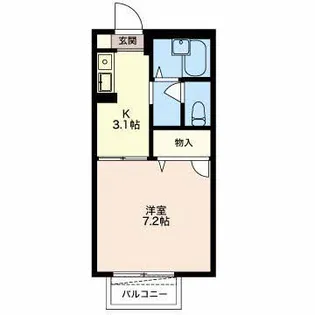 ファミール ファイブ【1階】の間取り