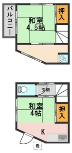 東京都江戸川区一之江6【一戸建】の間取り