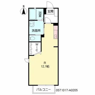 ドリームアーク【2階】の間取り
