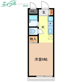 ソレイユ【1階】の間取り