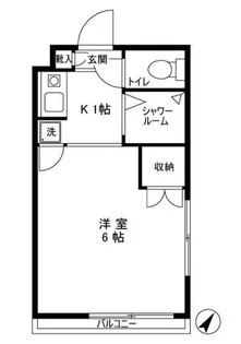 ハイムシエイ【2階】の間取り