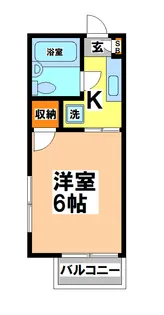 東京都三鷹市下連雀3【アパート】の間取り