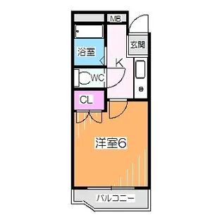 サザンポート内海【4階】の間取り