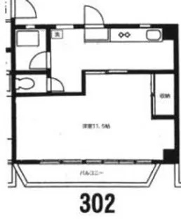 カリヨンビル【3階】の間取り