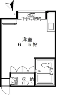 東京都杉並区成田西2【アパート】の間取り