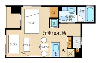 Coto Glance御所北【5階】の間取り